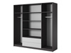 Garderobenschrank mit Spiegel und 2 SchubladenZUMA 