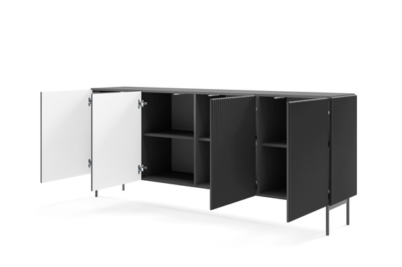 Moderne Kommode LOUISS Schwarz
