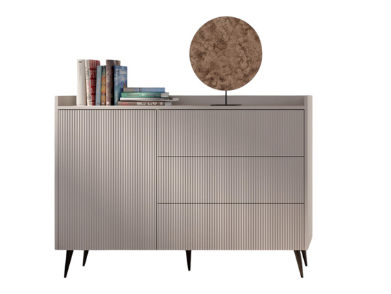 Elegante Kommode auf Füßen MODE Kaschmir