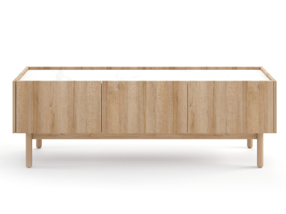 Fernsehschrank  POP dreitürig Scandi Eiche riviera 