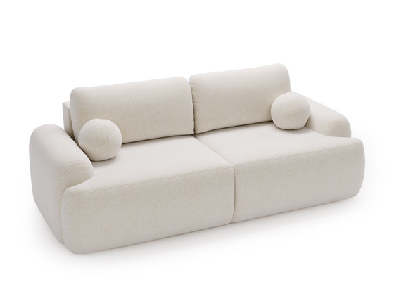 Bequemes Schlafsofa modern Weiß OLIO