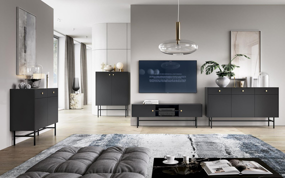 Schminktisch mit Schublade Schwarz DAVS