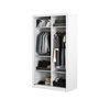 Schwebetürenschrank mit Spiegel ARTI 19 Breite 120 cm Weiß