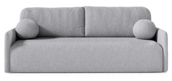 Modern schlafsofa mit Bettkasten STYLO Grau