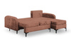 Ecksofa mit Schlaffunktion BELLA Grün