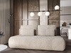 Schlafsofa ohne Armlehnen BELLS Dunkel Beige
