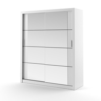 Mehrweckschrank mit Spiegel ARTI 03 Weiß