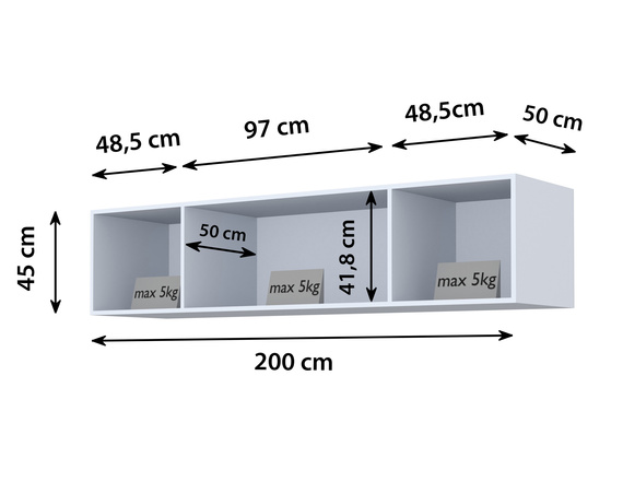 Moderner Drehtürenschrank mit Glasfront LED Beleuchtung Artisan STELLS 