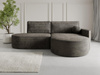 Designer Couch L Graphit MORENO 