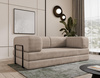 Design Sofa Cord Beige LAMILO