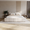 Polsterbett Modern LARAS 140x200 Grau