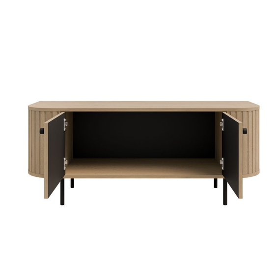 TV-Schrank Japandi klein eiche cremona OVI