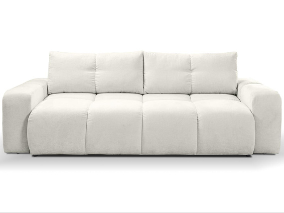 Gemütliche Schlafcouch Grau