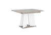 Ausziehbare Esstische SANA Beton+Weiß