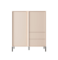 Hochkommode Kommode led NINA Beige