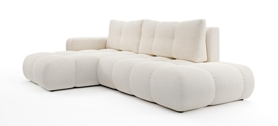 Modern L-form Ecke links oder rechts MOSSA BEIGE 