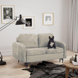 Schlafsofa klein 157 cm breit BELLA Beige