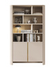 Modern Bücherregal mit türen Kaschmir BORS