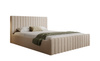 Hochwertiges Polsterbett Bouclé 180x200 Beige BUBBLE II