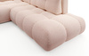 Modern L-form Ecke links oder rechts MOSSA ROSA 