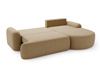 Ecksofa Rechts L Form OLIO Beige