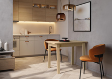 Esstisch rechteckig ausziehbar PAPHO Eiche hell