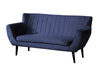 Sofa mit hohen Beinen TULIO BLAU