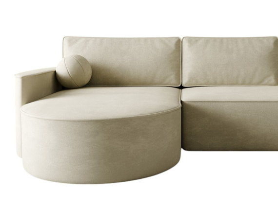 Komfortables Ecksofa U Form OLIO Blau