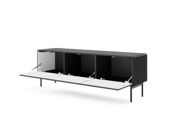 TV-Schrank für Wohnzimmer LOUISS Schwarz