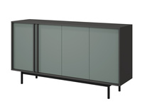 Elegante Kommode mit Stauraum Salbei/Anthrazit MALTS