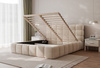 Stauraumbett mit Bettkasten CLOUDY 160x200 Beige