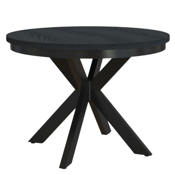 Runde Esstische BELLAMI  Schwarz Holz