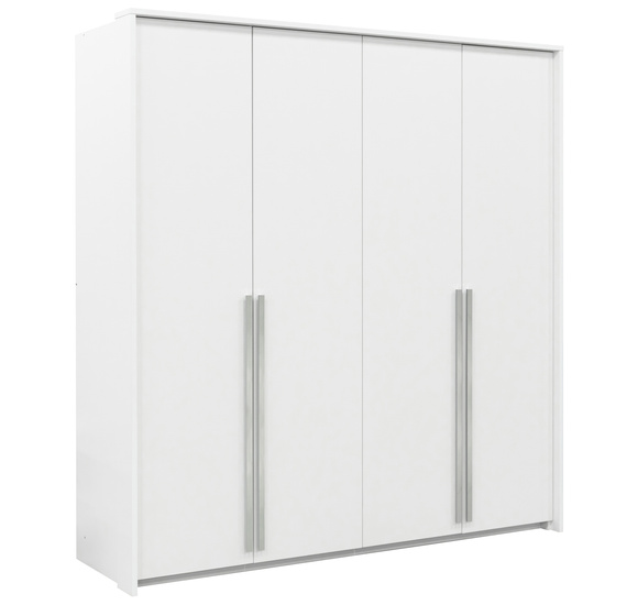 Drehtürenschrank Weiß GOLDAS