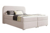 Weiß Boxspringbett 120x200 mit topper DESIGNO