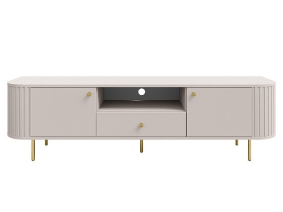 Elegant TV-Schrank 180 cm breit beige OVI