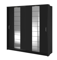 Schwebetürenschrank ARTI 14 Schwarz