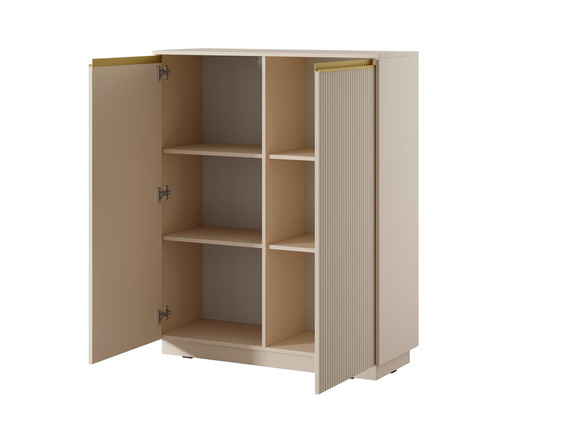 Kommode mit 2 Türen GLAM Beige