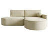 Designer Ecksofa L Premium Komfort in L Form Creme MORENO