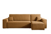 Ecksofa mit universelle Ottomane und Schlaffunktion KARL Gelb