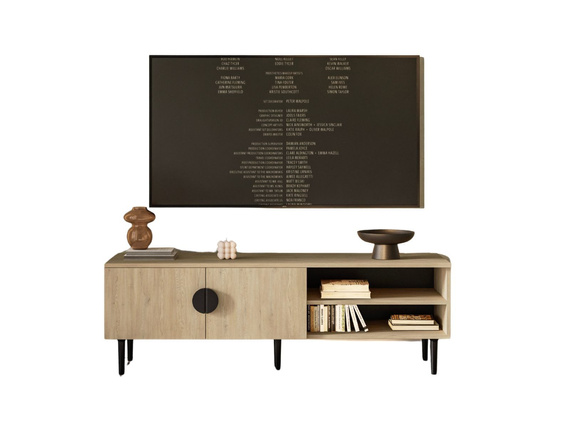 Japandi TV-Schrank 137 cm eiche cremona OSSI