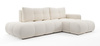 Elegant L-form Ecke links oder rechts MOSSA Beige