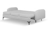 Sofa mit Schlaffunktion  228 cm breit BELLA Grau