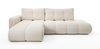 Modern L-form Ecke links oder rechts MOSSA BEIGE 