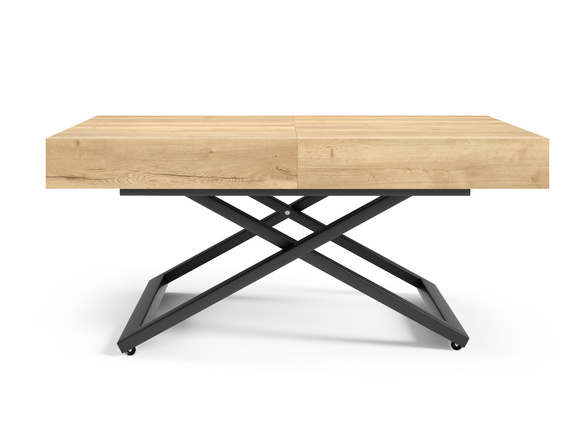 Couchtisch mit verstellbarer Höhe Eiche Halifax