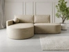 Ottomane Links \ Velvet \ Beige
