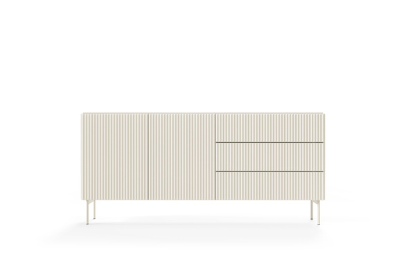 Sideboard mit Türen und Schubladen LOUISS Kaschmir