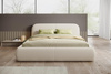 Design Polsterbett Premium 160x200 Hellbeige