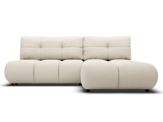 Ecksofa mit Bettkasten Creme VETTO