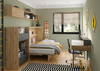 Schrankbett für kleine Räume BED CONCEPT 90x200 Eiche Artisan