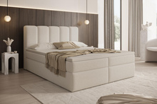 Elegantes Boxspringbett 140x200 Hellbeige BELLO